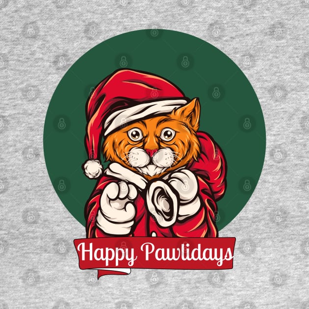 Happy pawlidays by Beyond TShirt